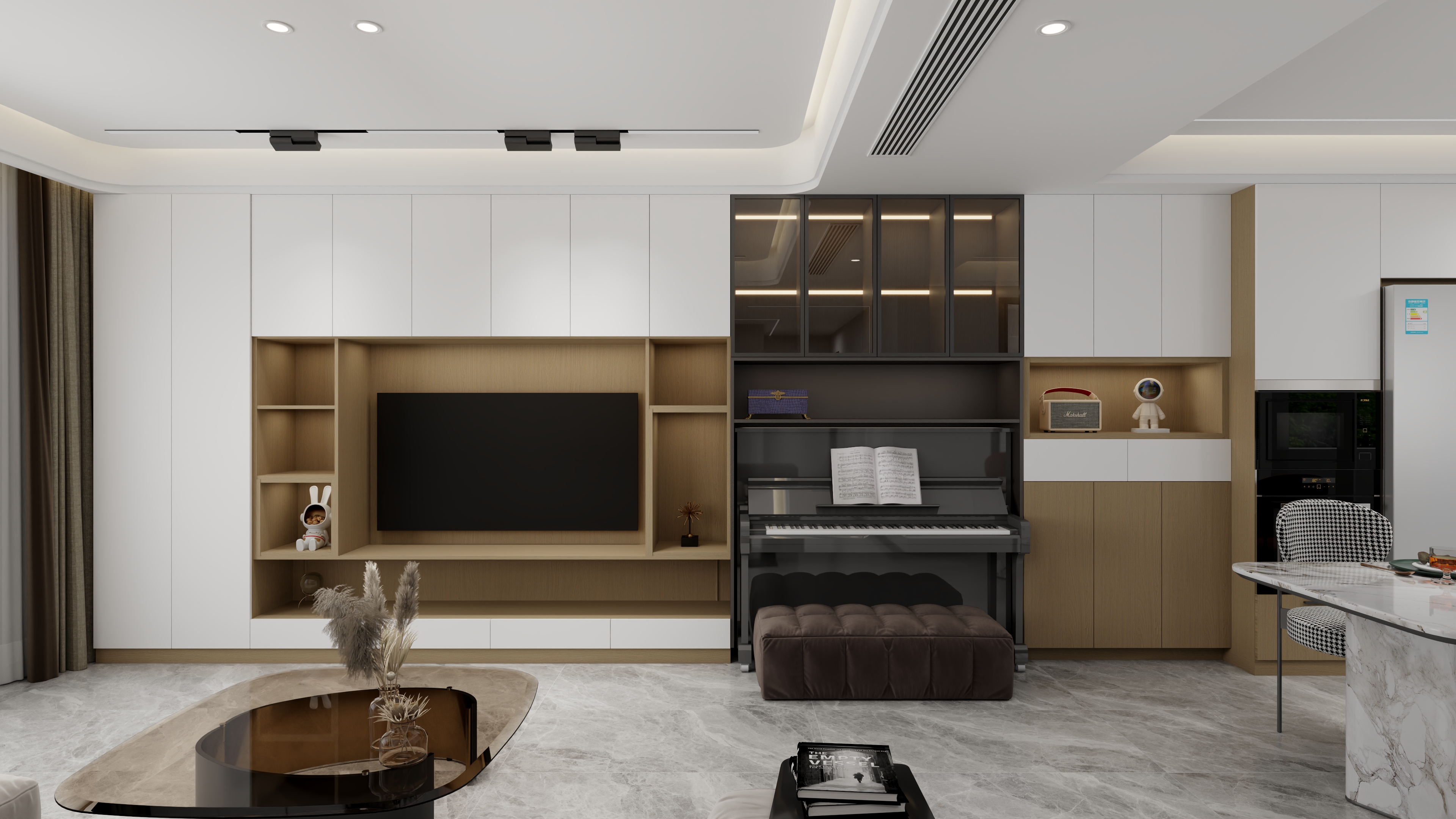 金利源丨電視背景墻這樣裝，簡約又好看！